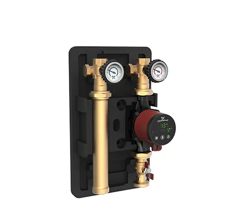 Насосные группы HEATMIX —  Насосная группа HEATMIX D25 ALPHA2 25-80 180 с прямым контуром