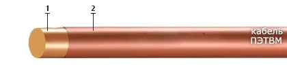 Кабель ПЭТВМ 0,950