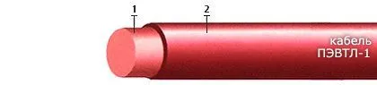 Кабель ПЭВТЛ-1 0,630